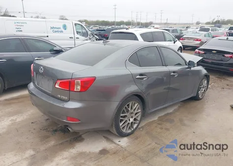 2012 Lexus Is 250 z USA, uszkodzony, nr VIN JTHBF5C20C5174187